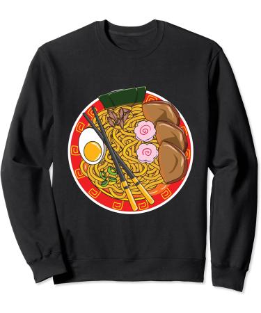 Anime Japanese Ramen Noodle Foodie Sweatshirt