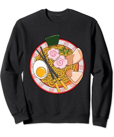 Anime Japanese Ramen Noodle Life Foodie Sweatshirt