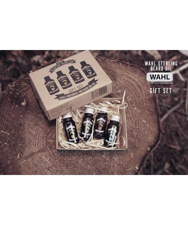 Wahl Beard Oil Gift Set - Nourishing Beard Softener and Moisturizer for Men - Hydrates, Conditions, and Soothes Itchy Facial Hair - Buy Online on SooperMarket.com