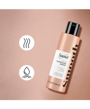 Suave Simply Styled Anti Frizz Serum - 24 Hour Smoothing Hair Serum for Frizz Control (4.75 oz) | International Shipping Available - Buy Online on SooperMarket.com