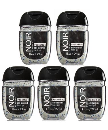 Bath & Body Works PocketBac Hand Sanitizer Gel Noir For Men Lot of 5