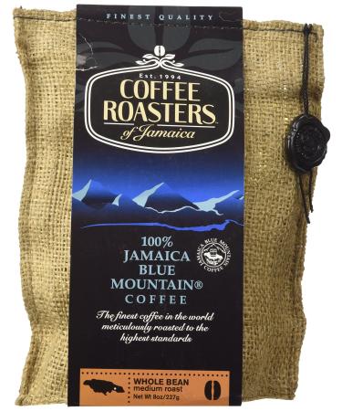 Blue Mountain Coffee 100% Jamaica Roasted Whole Beans