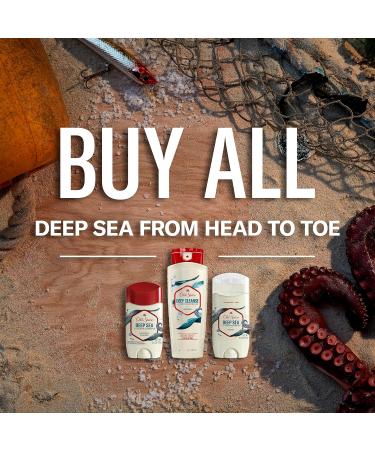 Old Spice Men's Body Wash Deep Cleanse with Deep Sea Minerals 30 oz - Pack of 4 - Buy Online on SooperMarket.com