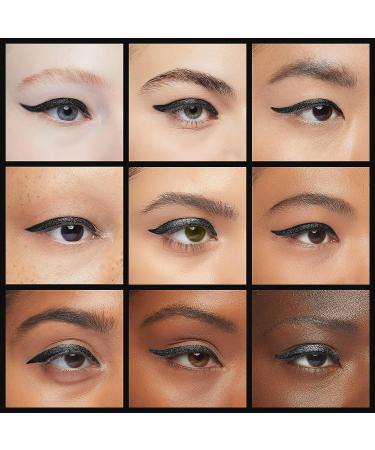Ruby Kisses Waterproof 24HR Eye Define Eyeliner - Glitter Black (4 Count Pack) | Long-lasting Eyeliner - Buy Online on SooperMarket.com