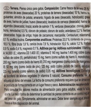 Venandi Animal Premium Dry Cat Food - Grain-Free Beef 1.5kg Pack | Fresh Meat Formula for Healthy Cats - Buy Online on SooperMarket.com