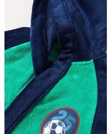 Schiesser Boys Terry Cloth Bathrobe for Baby & Toddler - Soft Green 128 | International Shipping Available - Buy Online on SooperMarket.com