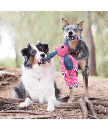 Buy KONG Floppy Knots Fox - Durable Knotted Rope Toy for Small/Medium Dogs | Less Mess & Fun Playtime - Buy Online on SooperMarket.com