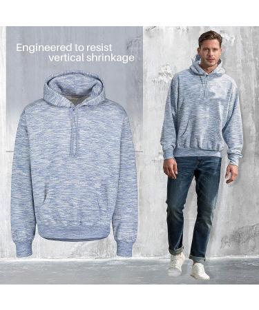 MV Sport Cool Fleece Hoodie - Heavyweight Men's Sweatshirt in Black XXL - Buy Online on SooperMarket.com