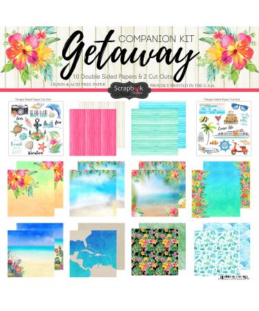 Scrapbook Customs Getaway Paper Pack Scrapbook Kit