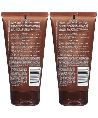 L'Oreal Paris Sublime Bronze Tinted Self-Tanning Lotion - Sunless Tan (2 Pack) - Buy Online on SooperMarket.com