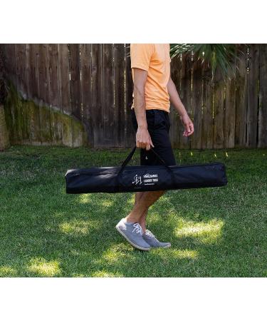 Ladder Toss Double Wooden Ladder Ball Game with Carrying Case - Durable Finish, Outdoor Fun - Buy Online on SooperMarket.com