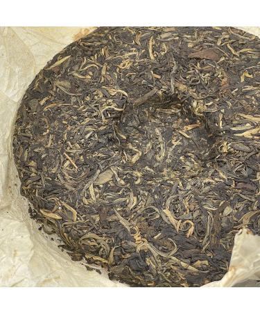Pu-erh tea 2006 Xishuangbanna Yiwu Organic Green Cake 400g Raw - Buy Online on SooperMarket.com