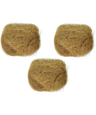 Prevue Pet Products (3 Pack) Sterilized Natural Coconut Fiber for Bird Nest