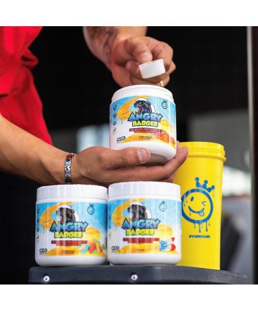 Yummy Sports Pre-Workout Powder - Workout Supplements Powder for Clean Energy Boost and Focus - Preworkout Energy Drink Powder for Women & Men - 300gm 40 Servings - Sour Batch - Buy Online on SooperMarket.com