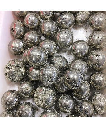 Natural Crystal 4.5-5CM Natural Pyrite geode Ball Golden Iron Specimens Crystals and Stones Geode Gifts Reiki Crystal Stone - Buy Online on SooperMarket.com