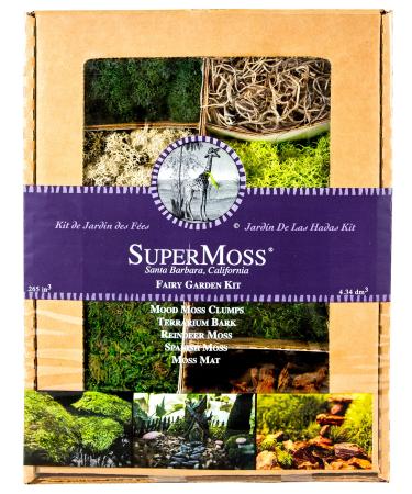 SuperMoss (50310) Fairy Garden Kit, Mixed Mosses, 4 oz.