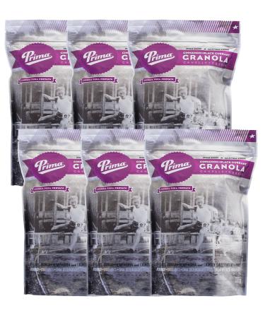 Prima Real Food Energy Cinnamon Black Currant Gluten-Free Granola 6 Case 350g