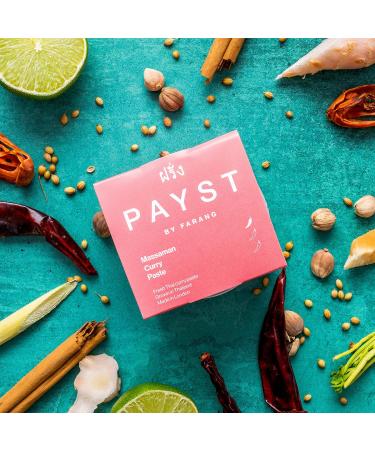 Payst Fresh Thai Massaman Curry Paste. Fresh Handmade in London Authentic Thai cooking paste. 100g. Serves 2. - Buy Online on SooperMarket.com