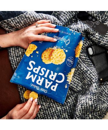ParmCrisps Original 100% Real Parmesan Cheese - Keto, Low Carb, High Protein Snacks | 12 Pack (1.75 Oz Each) - Buy Online on SooperMarket.com