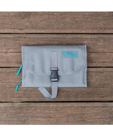 Lakeland Active Eskdale Fold Out Hanging Travel Toiletry Bag - Grey | Men & Women's Organizer - Buy Online on SooperMarket.com