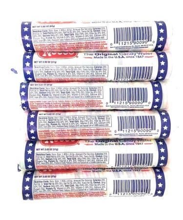 Necco Wafers Original Assorted Candy Rolls (Set of 6) - Buy Online on SooperMarket.com
