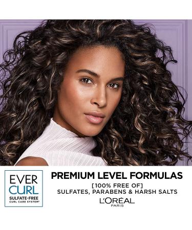 L'Oreal EverCurl Hydracharge Sulfate-Free Shampoo with Coconut Oil - 8.5 oz | Curly Hair Care - Buy Online on SooperMarket.com