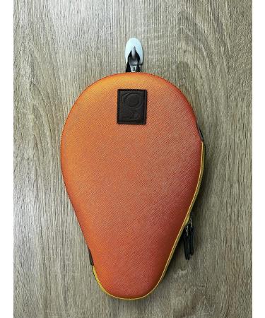 OneJoy Table Tennis Racket Cover Bag - OrangeYellow | Zipper Closure | For 1 Racquet/Paddle - Buy Online on SooperMarket.com