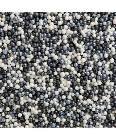 Meta Title: Wilton Pearlized Silver Sprinkles 3.8 oz - Edible Silver Glitter for Cake Decorating - Buy Online on SooperMarket.com