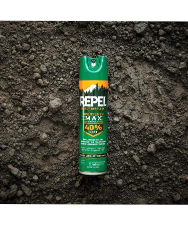 Repel Sportsmen Max 40% DEET Aerosol Insect & Mosquito Repellent Spray 6.5 Oz - Pack of 1 - Buy Online on SooperMarket.com