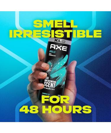 Axe Apollo Deodorant Body Spray For Men 48H Odor Protection Sage & Cedarwood Aluminum Free Body Spray Deodorant 5.1oz - Buy Online on SooperMarket.com