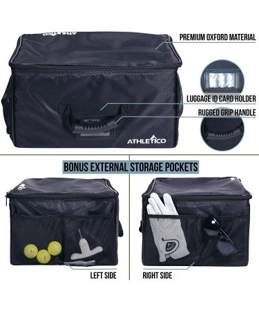 Athletico Golf Trunk Organizer Storage - Collapsible Car Golf Locker for Accessories - Buy Online on SooperMarket.com
