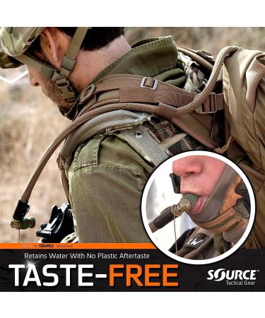 Source Tactical ILPS 3L Low Profile Widepac Bladder with High-Flow Valve - Leakproof Closure - UTA Rapid Refill Adaptor - 100oz - Buy Online on SooperMarket.com