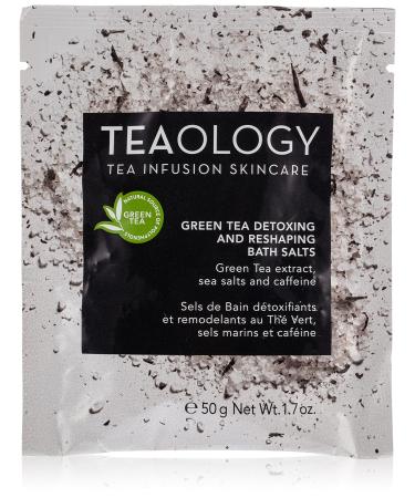 Teaology Tea Infusion Skincare Green Tea Detoxing & Reshaping Salt Bath 50 g