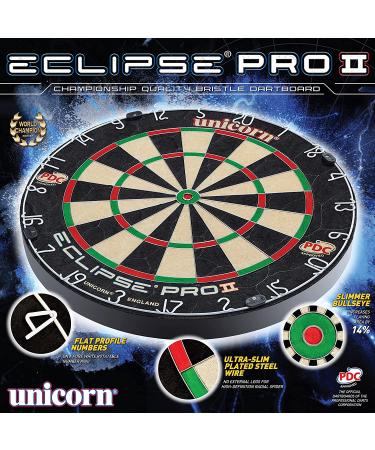 Unicorn Eclipse Pro2 Dartboard - Professional Quality for Precision Dart Throwers - Buy Online on SooperMarket.com