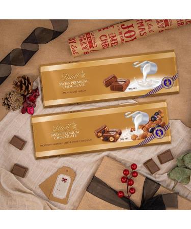 Lindt - Gold Bar Hazelnut & Raisin - 300g (Pack of 1) - Buy Online on SooperMarket.com