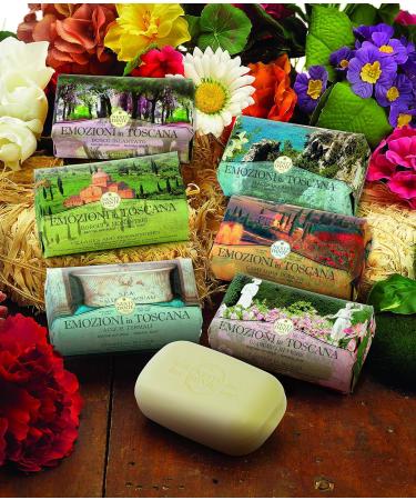 Nesti Dante Emozioni In Toscana Natural Soap 8.8 oz | Premium Thermal Water Soap for Luxurious Skin Care - Shop Internationally - Buy Online on SooperMarket.com