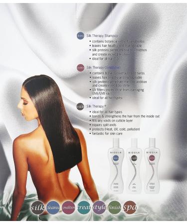 Biosilk 3 Piece Silk Therapy Kit - Shampoo, Conditioner, Serum | Haircare Set - Buy Online on SooperMarket.com