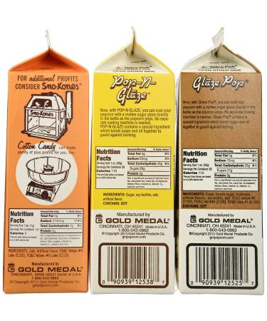 Flavacol Salt and Glaze Pop Flavoring 3 Pack - Buy Online on SooperMarket.com