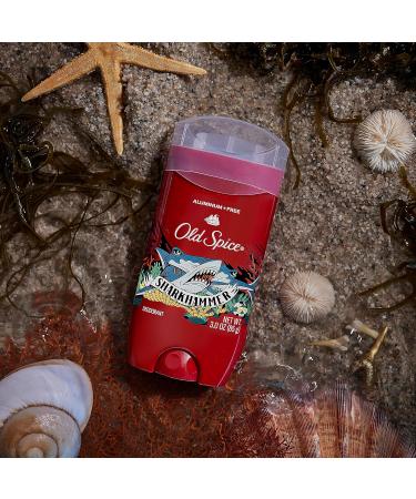 Old Spice Aluminum Free Deodorant for Men Sharkhammer 3oz (Pack of 3) Sharkhammer 3 Ounce (Pack of 3) - Buy Online on SooperMarket.com