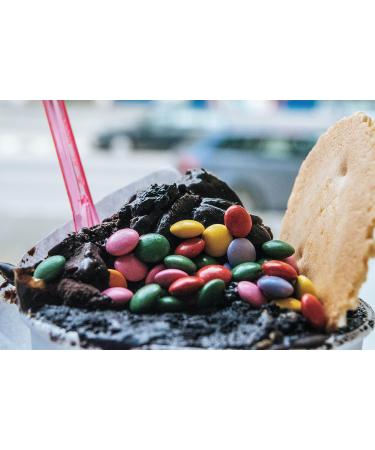 Sephra Mini Chocolate Beans 175g - Multicoloured Candy Coated Lentils with Real Milk Chocolate Centre - Resealable Bag - Buy Online on SooperMarket.com