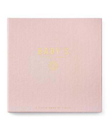 Lucy Darling Wildflower Meadow Theme Luxury Baby Memory Book - First Year Journal Album Photo Book To Capture Precious Memories - Keepsake Pregnancy Baby Record Book For Girl