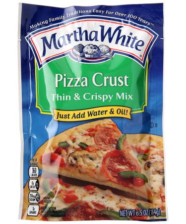 Martha White Thin And Crispy Pizza Crust Mix, 6.5 oz