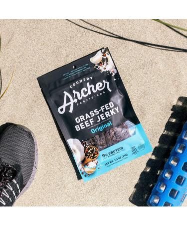 Country Archer Original Beef Jerky | 100% Grass-Fed, Gluten-Free, 16 oz - Buy Online on SooperMarket.com