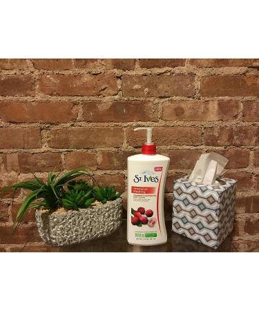 St. Ives Intensive Healing Body Lotion, Cranberry & Grapeseed Oil 21 oz - Buy Online on SooperMarket.com