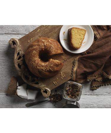 TORTUGA Caribbean Coconut Rum Cake - 32 oz | Premium Gourmet Gift for Parties, Holidays & Birthdays - Buy Online on SooperMarket.com
