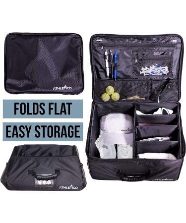 Athletico Golf Trunk Organizer Storage - Collapsible Car Golf Locker for Accessories - Buy Online on SooperMarket.com