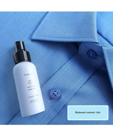 Begley's No-Iron Wrinkle Remover 3 oz Travel Size - USDA Certified Biobased Fabric Freshener & Static Cling Remover - Fragrance-Free - Buy Online on SooperMarket.com
