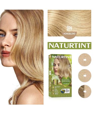 Natureint Hair Color 9N Honeyblond 170ml - Ammonia-Free & Naturally Enriched - Buy Online on SooperMarket.com