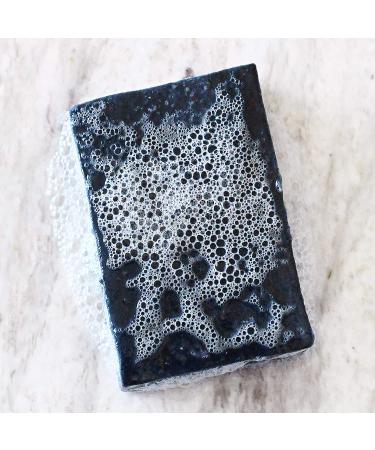 Rustic Maka Activated Charcoal + Clay Natural Soap Bar for Acne & Oil Control - Face & Body Detox - Buy Online on SooperMarket.com
