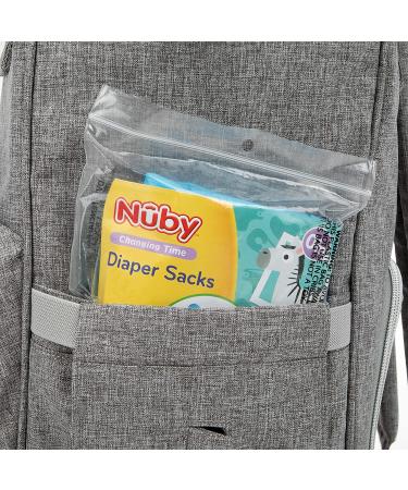 Nuby Diaper Disposable Bags Fresh Baby Powder Scent 300 Count - Pack of 6 - Buy Online on SooperMarket.com